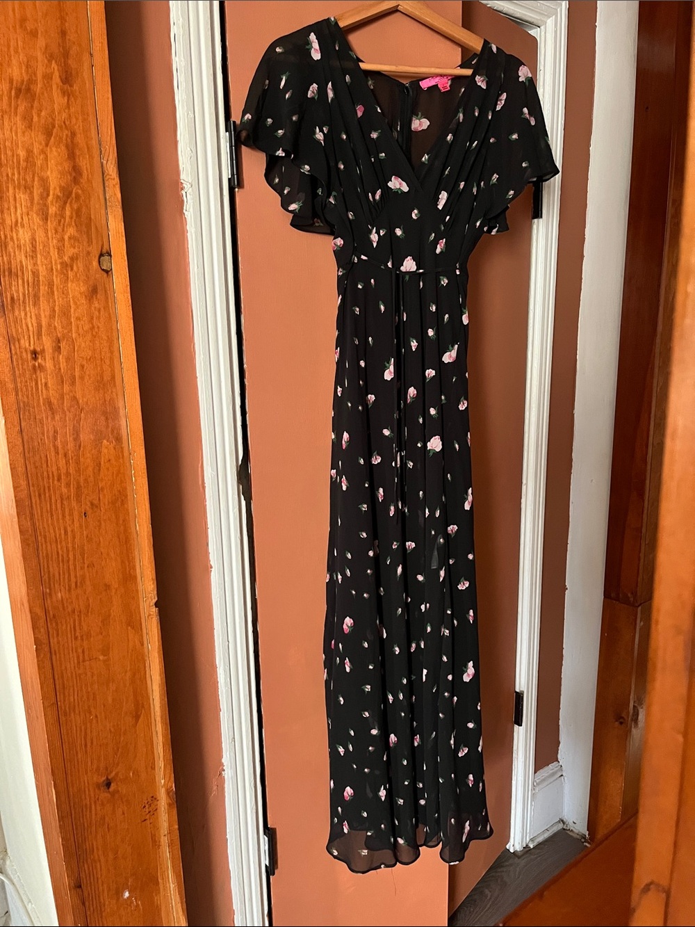 Betsy Johnson Floral Maxi Dress